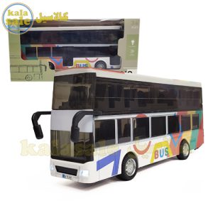 ماکت فلزی اتوبوس دو طبقه Cartoon-Bus